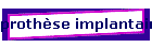 proth�se implantaire